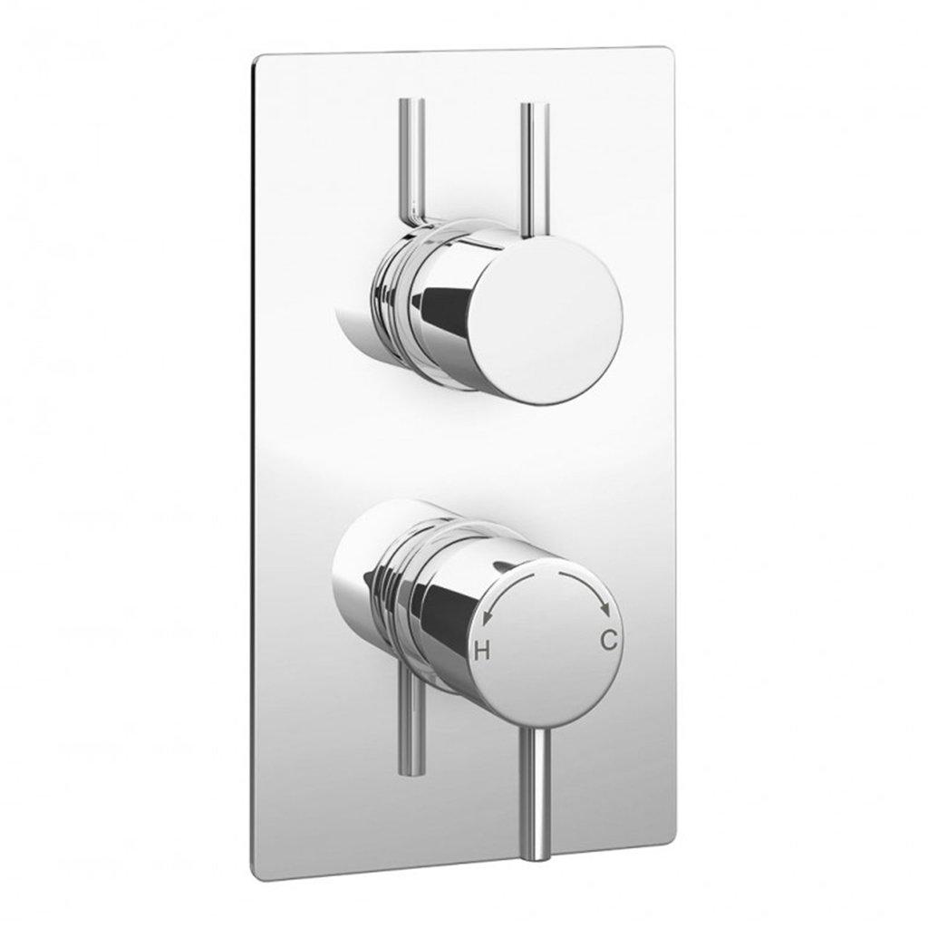 Concealed Thermostatic Shower Mixer Valve and Diverter